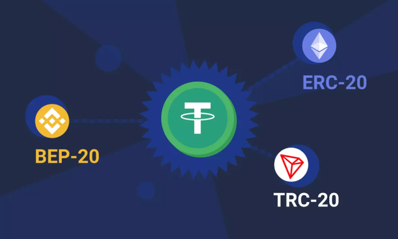 В чем разница между ERC-20, BEP-20 и TRC-20. Как выбрать сеть для USDT